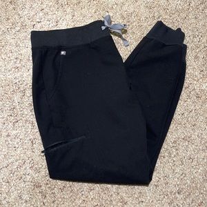 FIGS Black Zamora Jogger